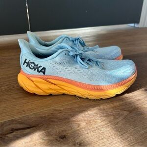 HOKA Running Shoes - Blue and Orange